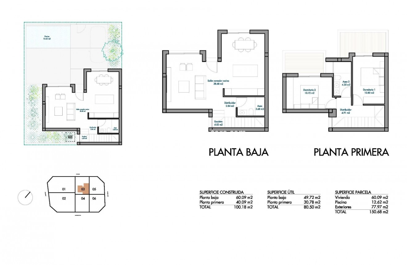 New Build - Detached house / Townhouse - Torre Pacheco - El Alba
