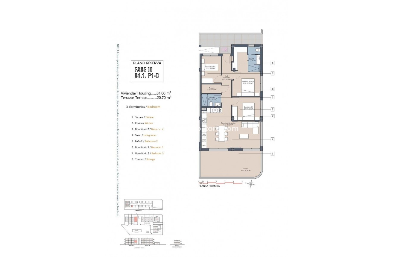 New Build - Apartment - Los Alcazares - La Serena Golf