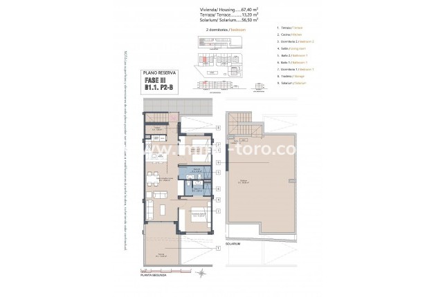 Nieuwbouw - Penthouse - Los Alcazares - La Serena Golf