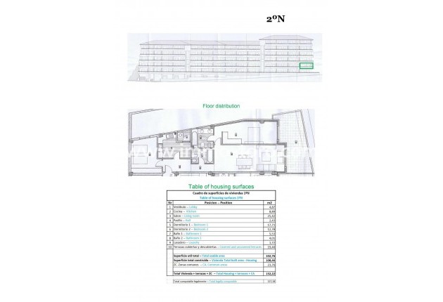 New Build - Apartment - Relleu - pueblo