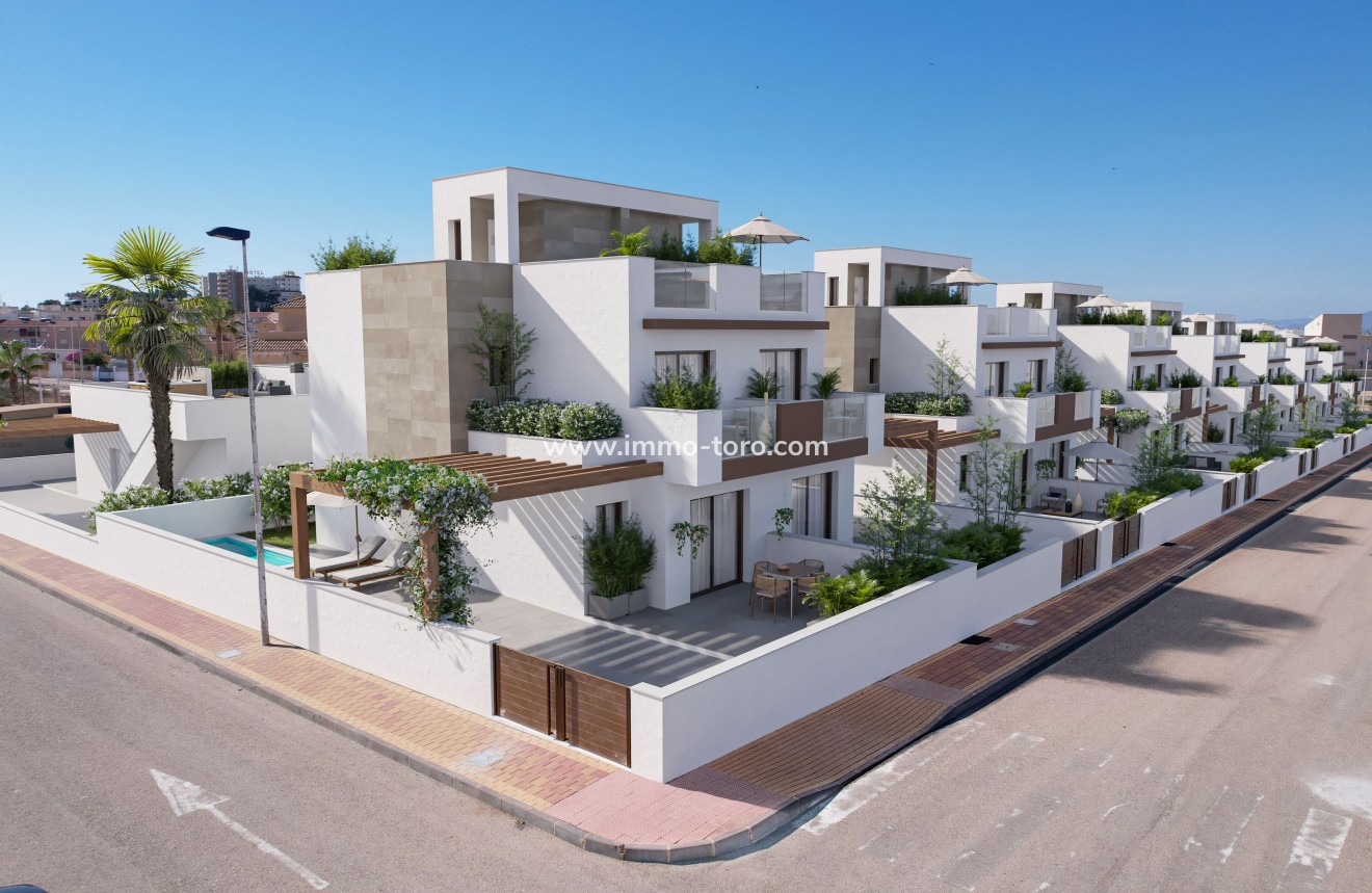 Nieuwbouw - Geschakelde woning - Mazarrón
