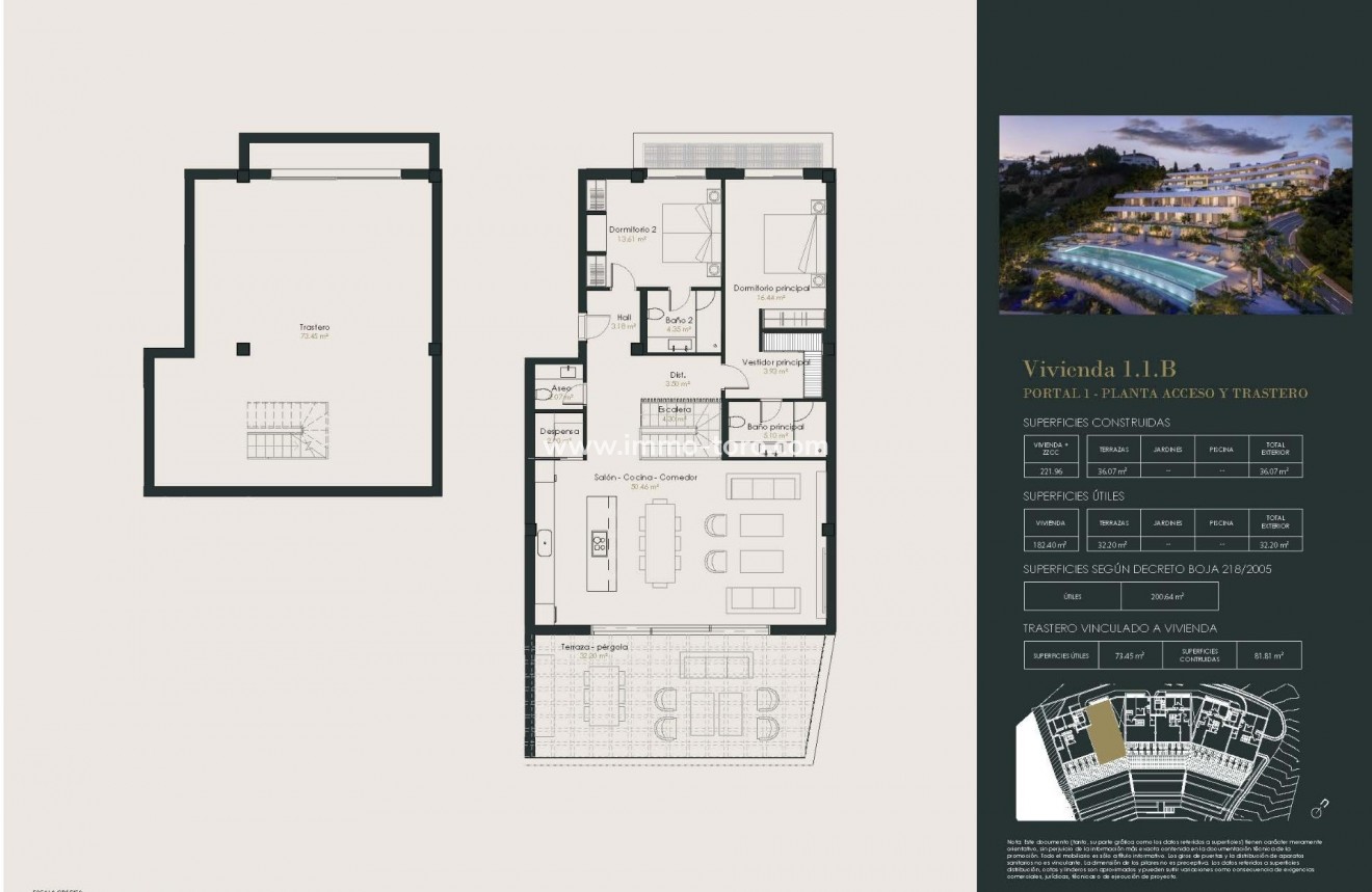 New Build - Apartment - Benahavis - Urb. Puerto del Almendro