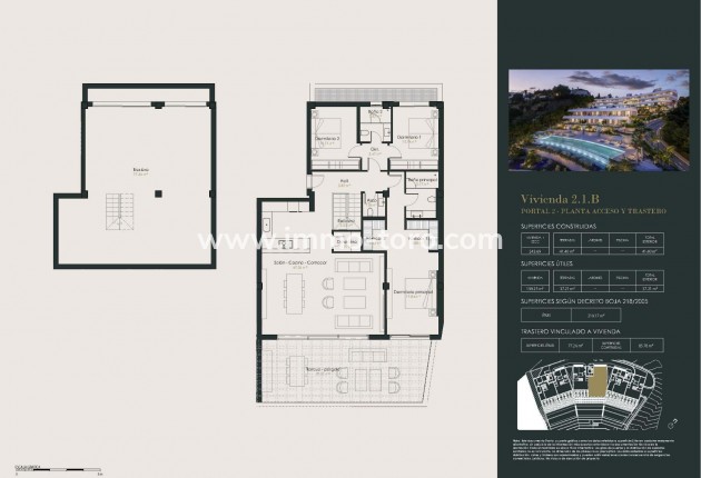 New Build - Apartment - Benahavis - Urb. Puerto del Almendro