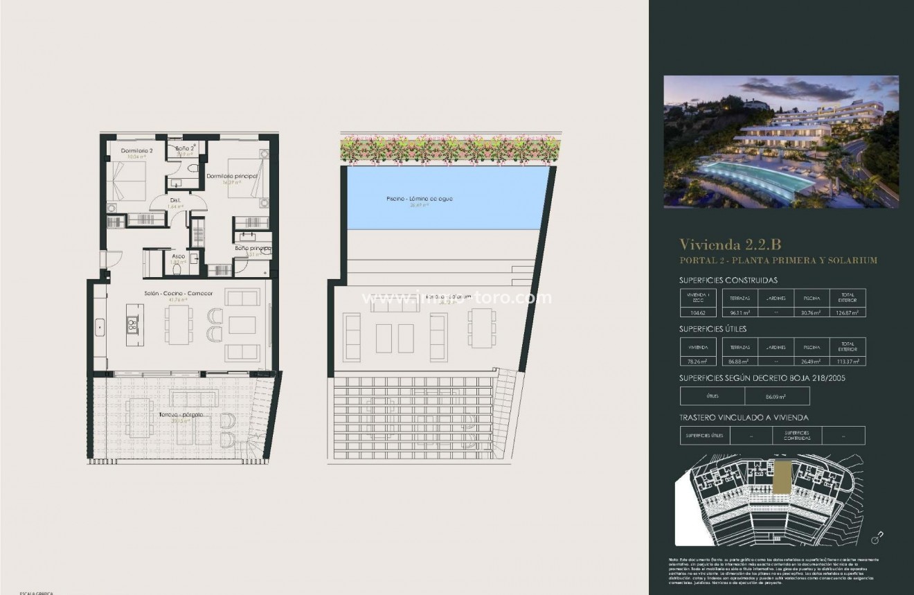 New Build - Penthouse - Benahavis - Urb. Puerto del Almendro