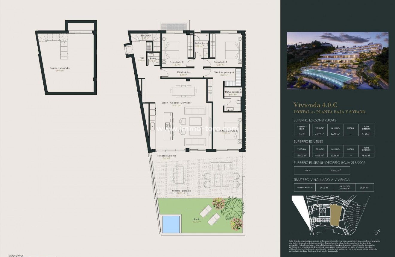 New Build - Apartment - Benahavis - Urb. Puerto del Almendro