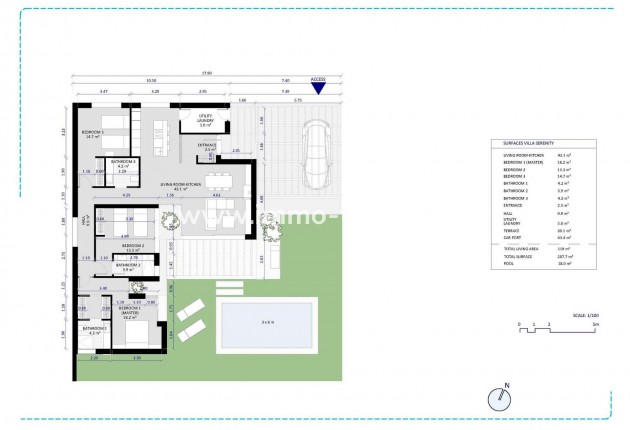 New Build - Villa - BAÑOS Y MENDIGO - Altaona Golf