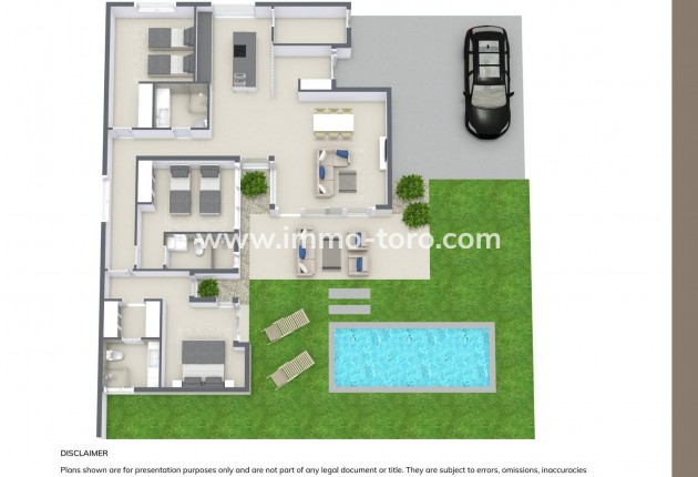 New Build - Villa - BAÑOS Y MENDIGO - Altaona Golf