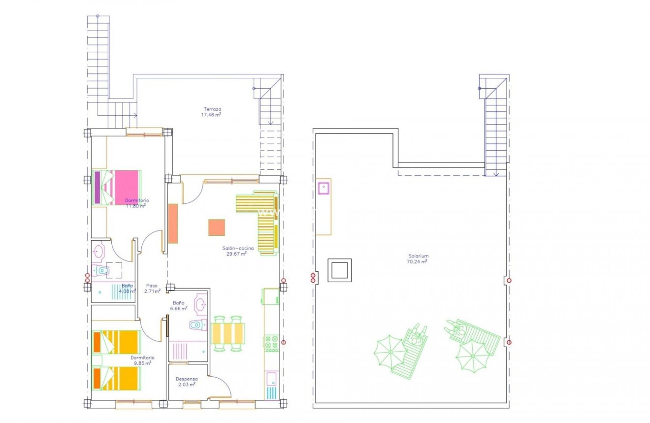 New Build - Apartment - San Javier - pueblo