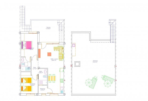 New Build - Apartment - San Javier - pueblo