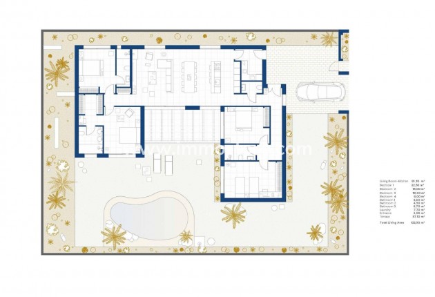 New Build - Villa - BAÑOS Y MENDIGO - Altaona Golf