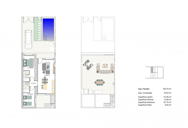 New Build - Detached house / Townhouse - San Javier - Parque del doce