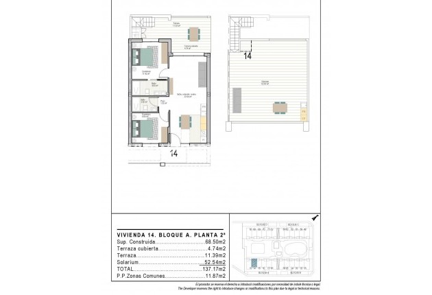New Build - Penthouse - Torre Pacheco - San Cayetano