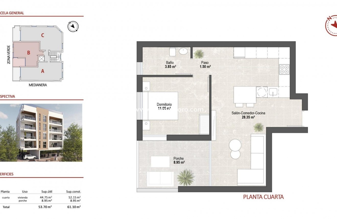 New Build - Penthouse - San Pedro del Pinatar - Lo Pagan