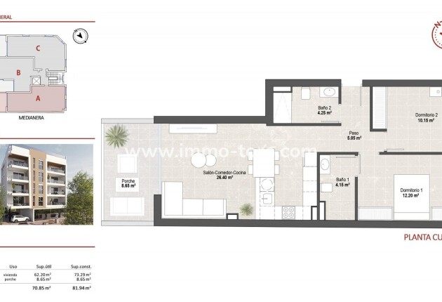 New Build - Penthouse - San Pedro del Pinatar - Lo Pagan
