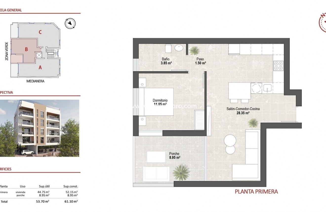 New Build - Apartment - San Pedro del Pinatar - Lo Pagan
