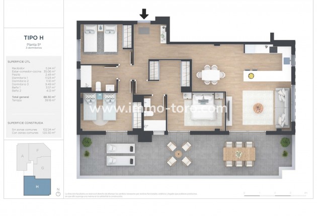 Nueva construcción  - Ático - Alicante - Benalua