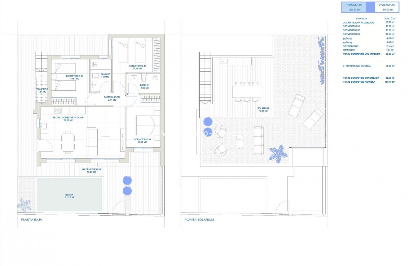 Nueva construcción  - Adosado - Torre Pacheco - Roldán