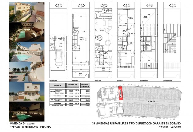 Nueva construcción  - Adosado - La Union - centro