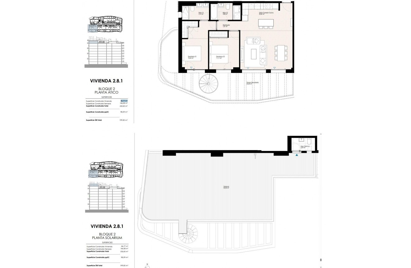 Nouvelle construction - Penthouse - Villajoyosa - Playa del Torres