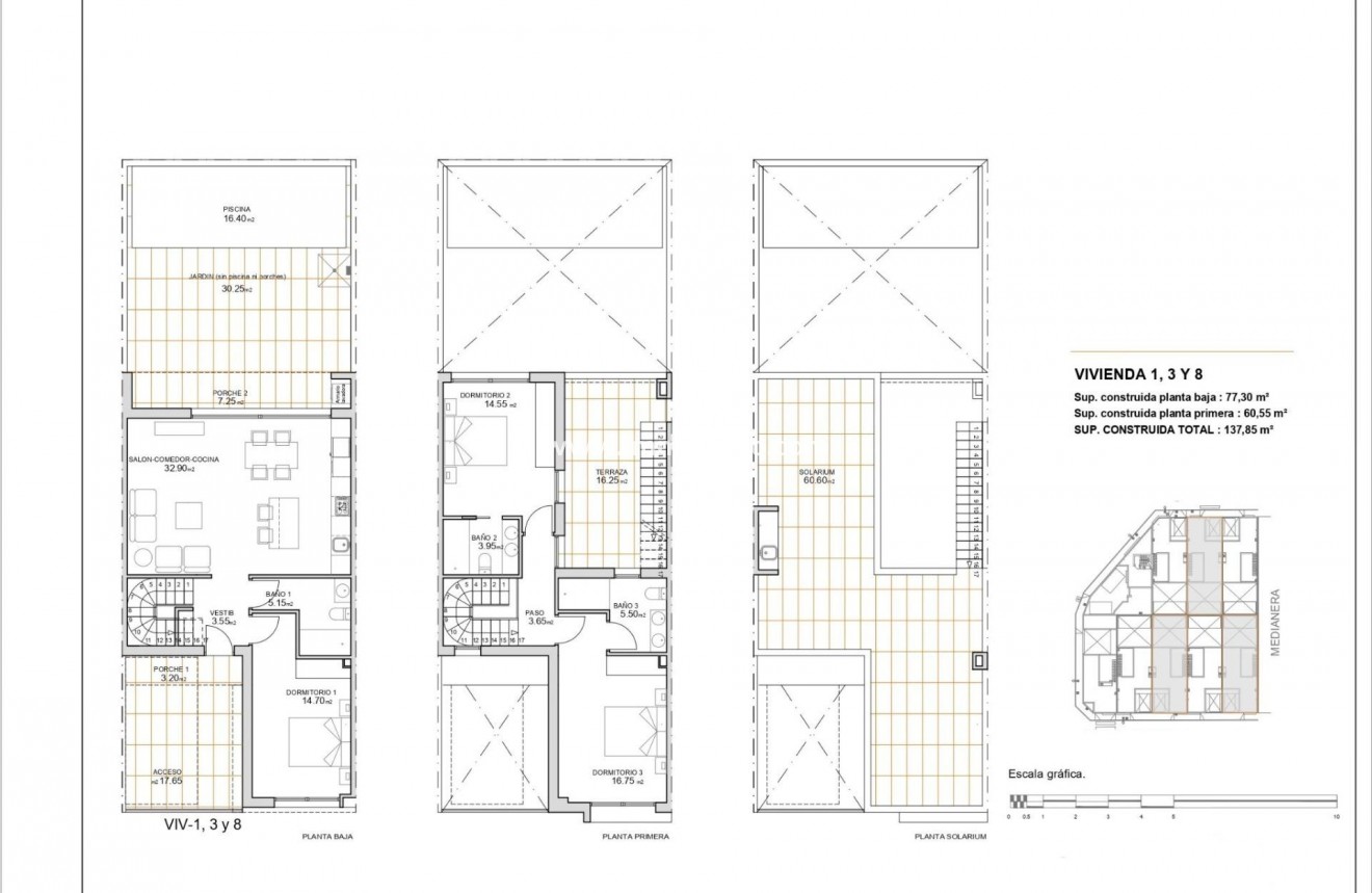 Nueva construcción  - Adosado - San Javier - pueblo