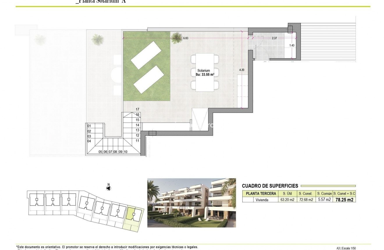 Nouvelle construction - Penthouse - Alhama De Murcia - Condado De Alhama