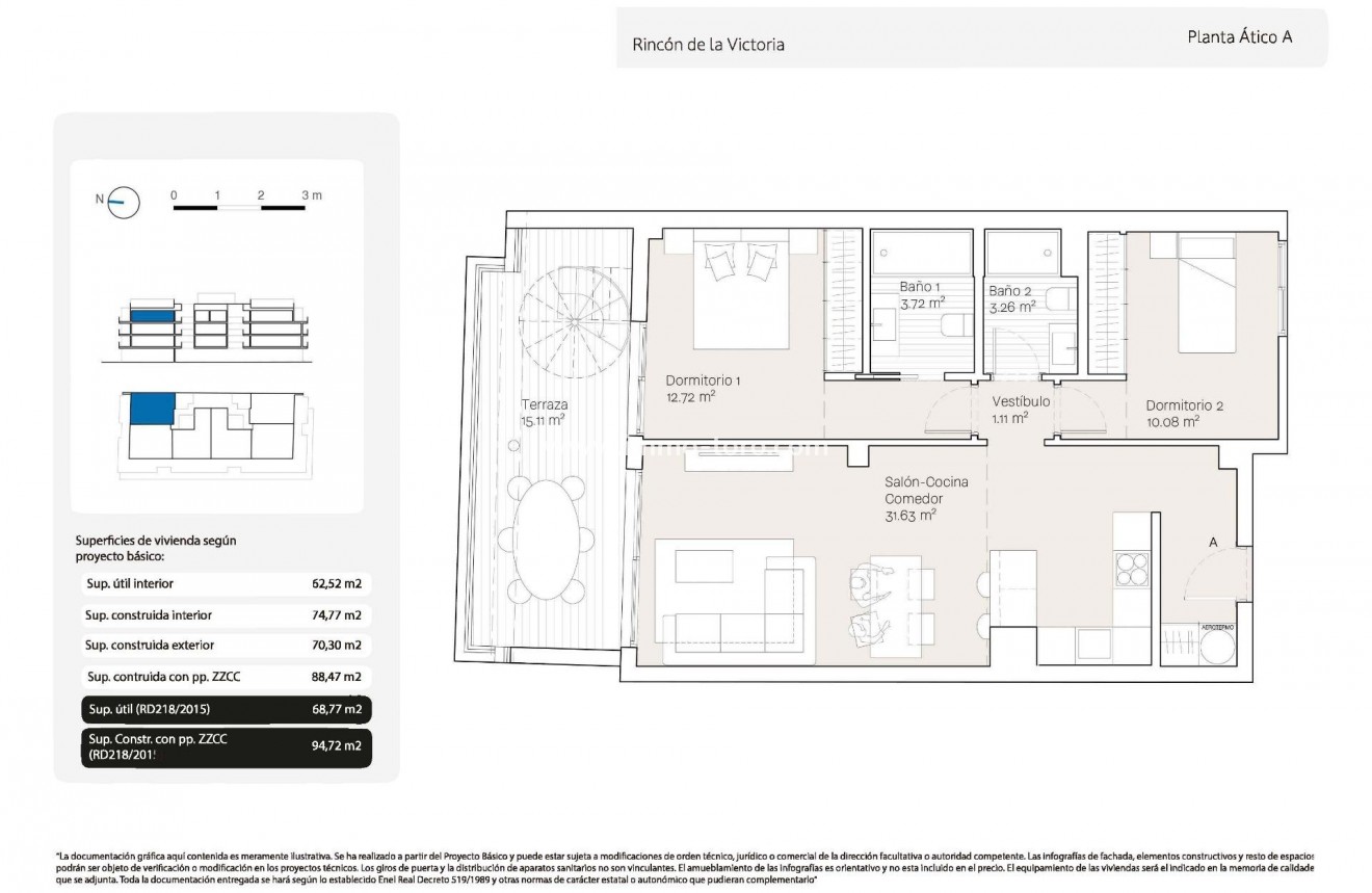 New Build - Penthouse - rincon de la victoria - Torre de Benagalbón