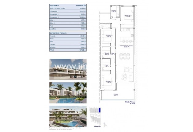New Build - Apartment - Pilar de la Horadada - pueblo