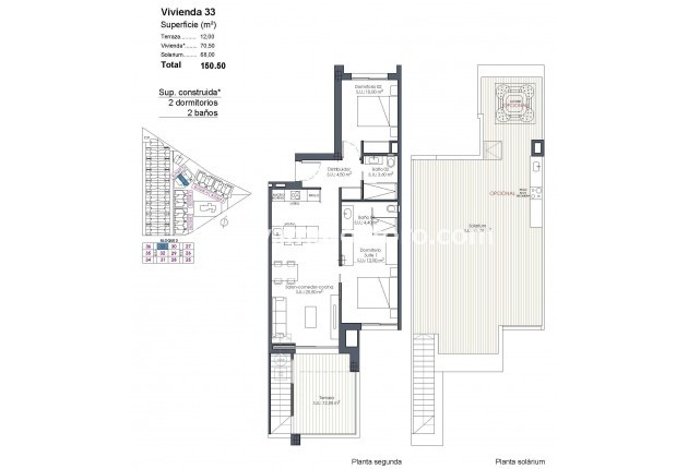 New Build - Penthouse - Los Alcázares - Serena Golf