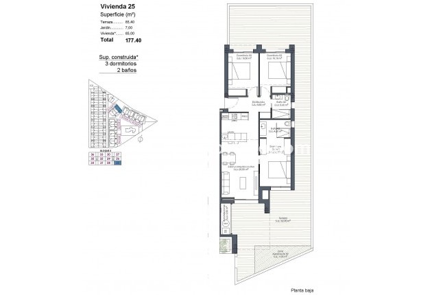 New Build - Apartment - Los Alcázares - Serena Golf