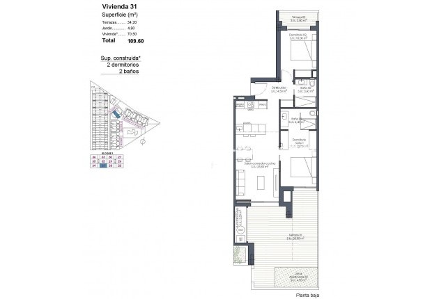 New Build - Apartment - Los Alcázares - Serena Golf