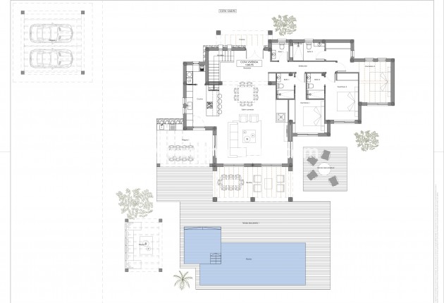 Nueva construcción  - Villa / Chalet - Teulada - Benimarco