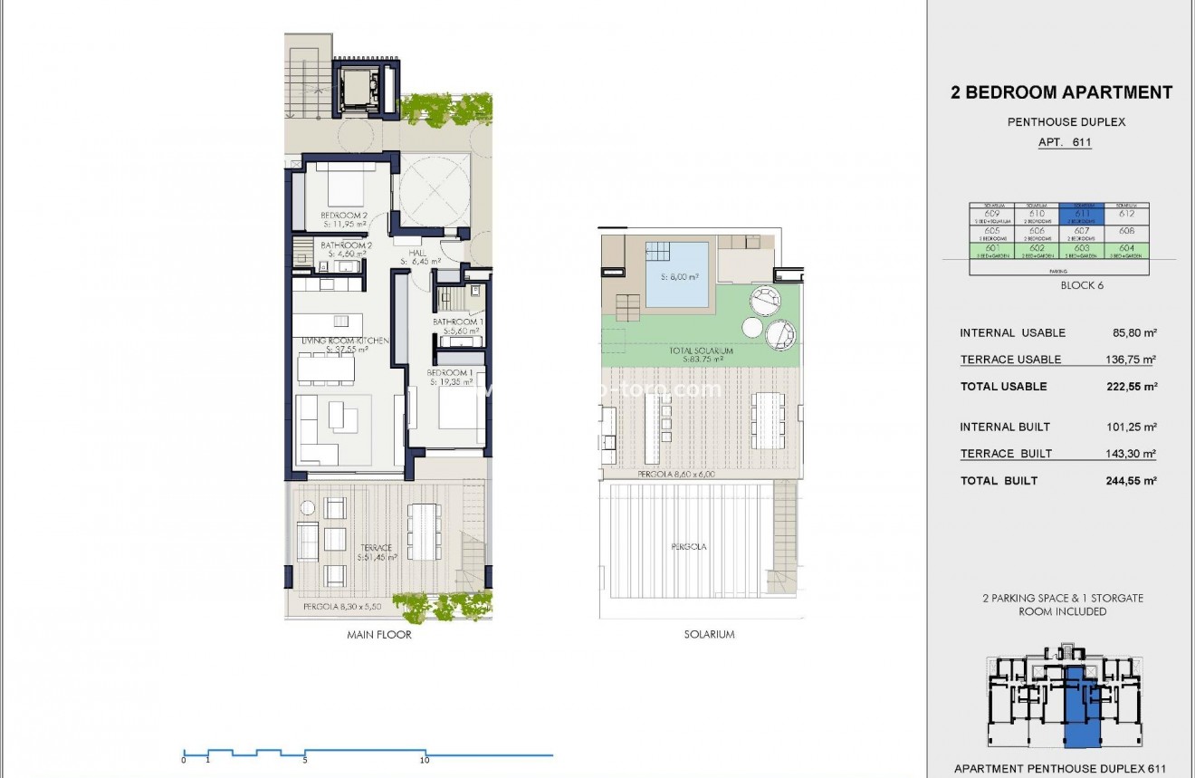 Nieuwbouw - Penthouse - Málaga - Playa del Padrón