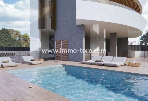 Nouvelle construction - Appartement - Calpe - Playa Cantal Roig