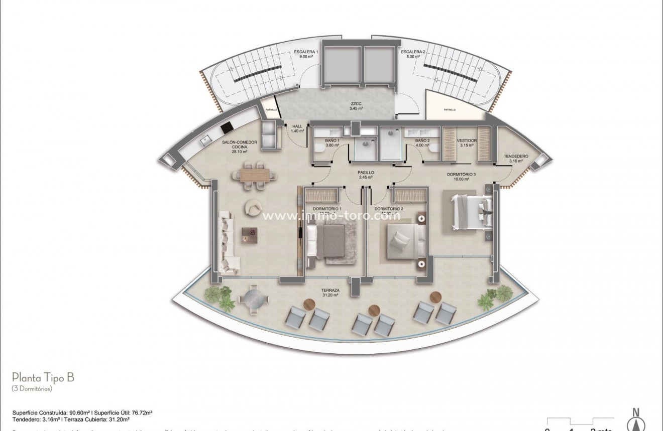 Nouvelle construction - Appartement - Calpe - Playa Cantal Roig