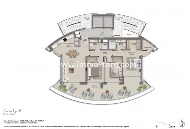 Nouvelle construction - Appartement - Calpe - Playa Cantal Roig