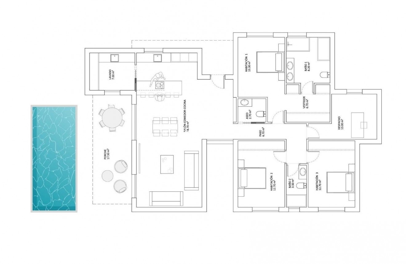 Nueva construcción  - Villa / Chalet - Monforte Del Cid - La Capitana