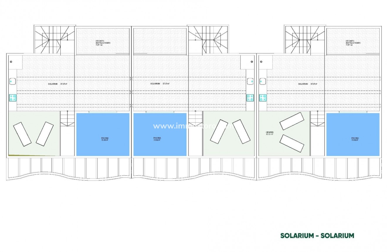 Nieuwbouw - Appartement  - Pilar de la Horadada - parques de Andromeda