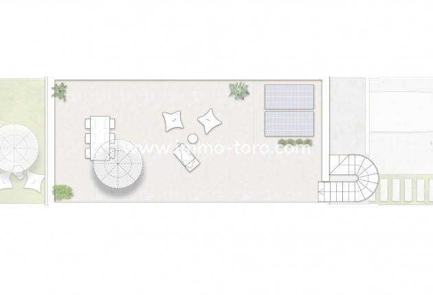 Nouvelle construction - Maison jumelée - Pilar de la Horadada - pueblo