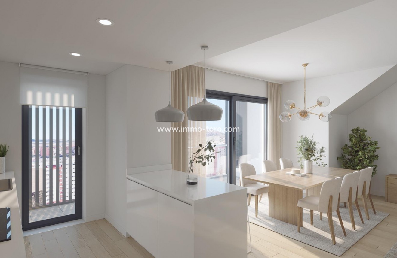 Nouvelle construction - Penthouse - Alicante - San Agustín-PAU 2