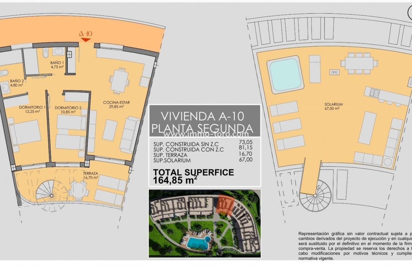 Nouvelle construction - Penthouse - Los Alcázares - Serena Golf