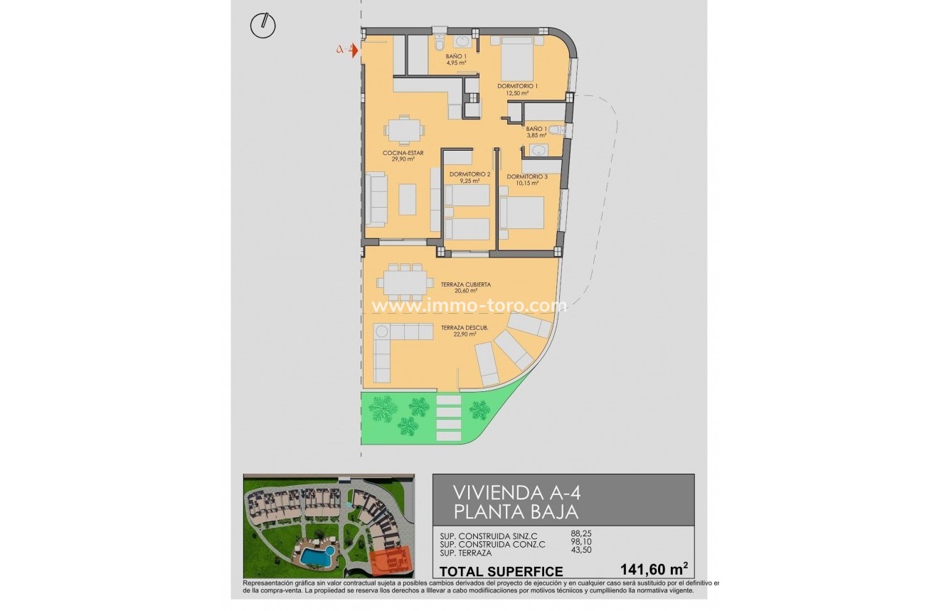 Nouvelle construction - Appartement - Los Alcázares - Serena Golf