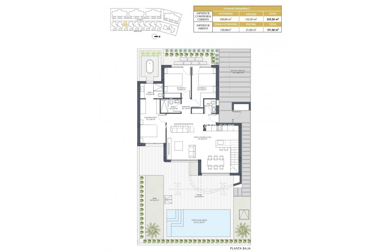Nouvelle construction - Villa - Los Alcázares - Serena Golf