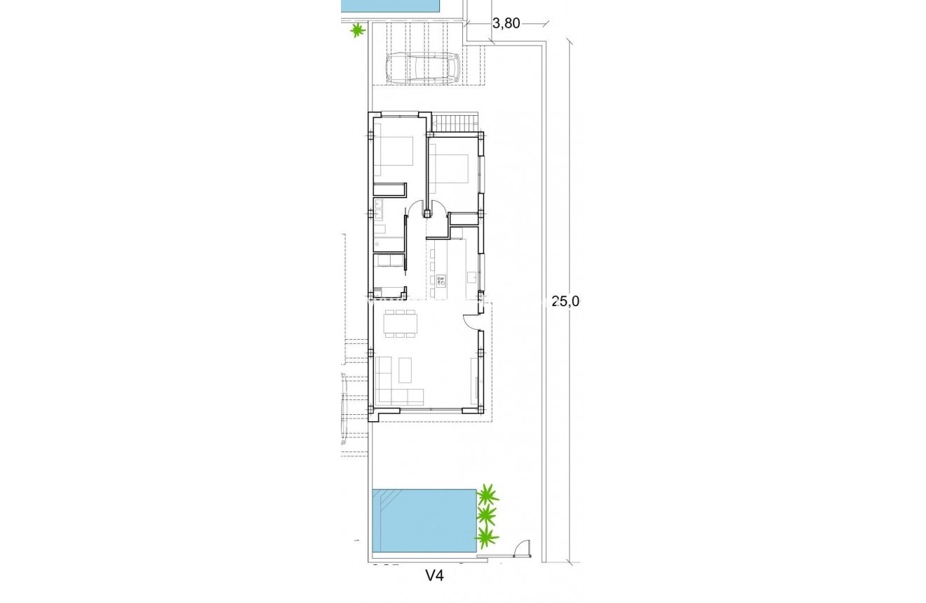 Nouvelle construction - Villa - Los Alcázares - Serena Golf