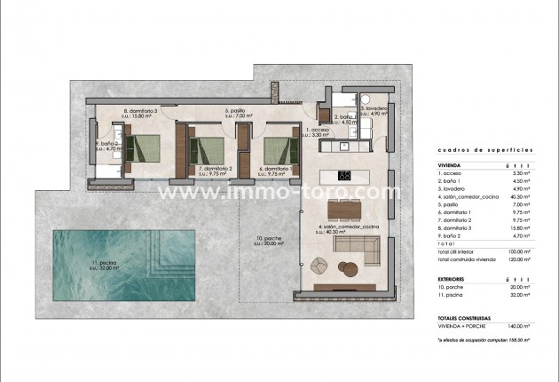 New Build - Villa - Pinoso - Lel