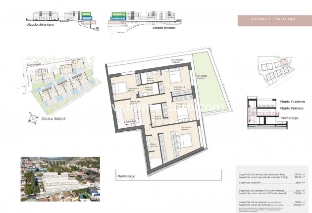 Nieuwbouw - Geschakelde woning - Malaga - Pedregalejo