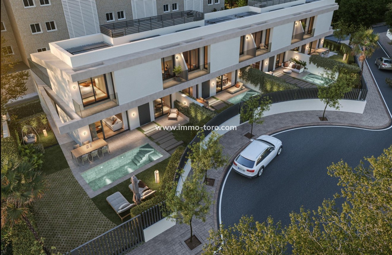 Nieuwbouw - Geschakelde woning - Malaga - El Limonar