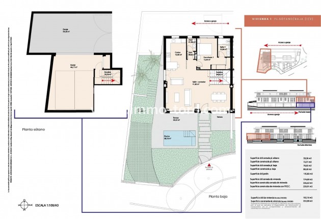 Nieuwbouw - Geschakelde woning - Malaga - El Limonar