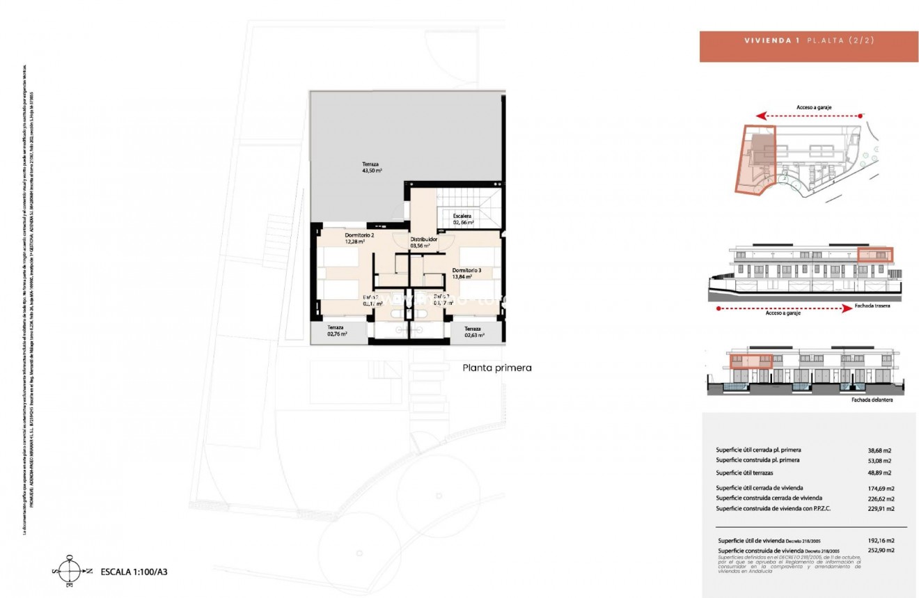 Nieuwbouw - Geschakelde woning - Malaga - El Limonar