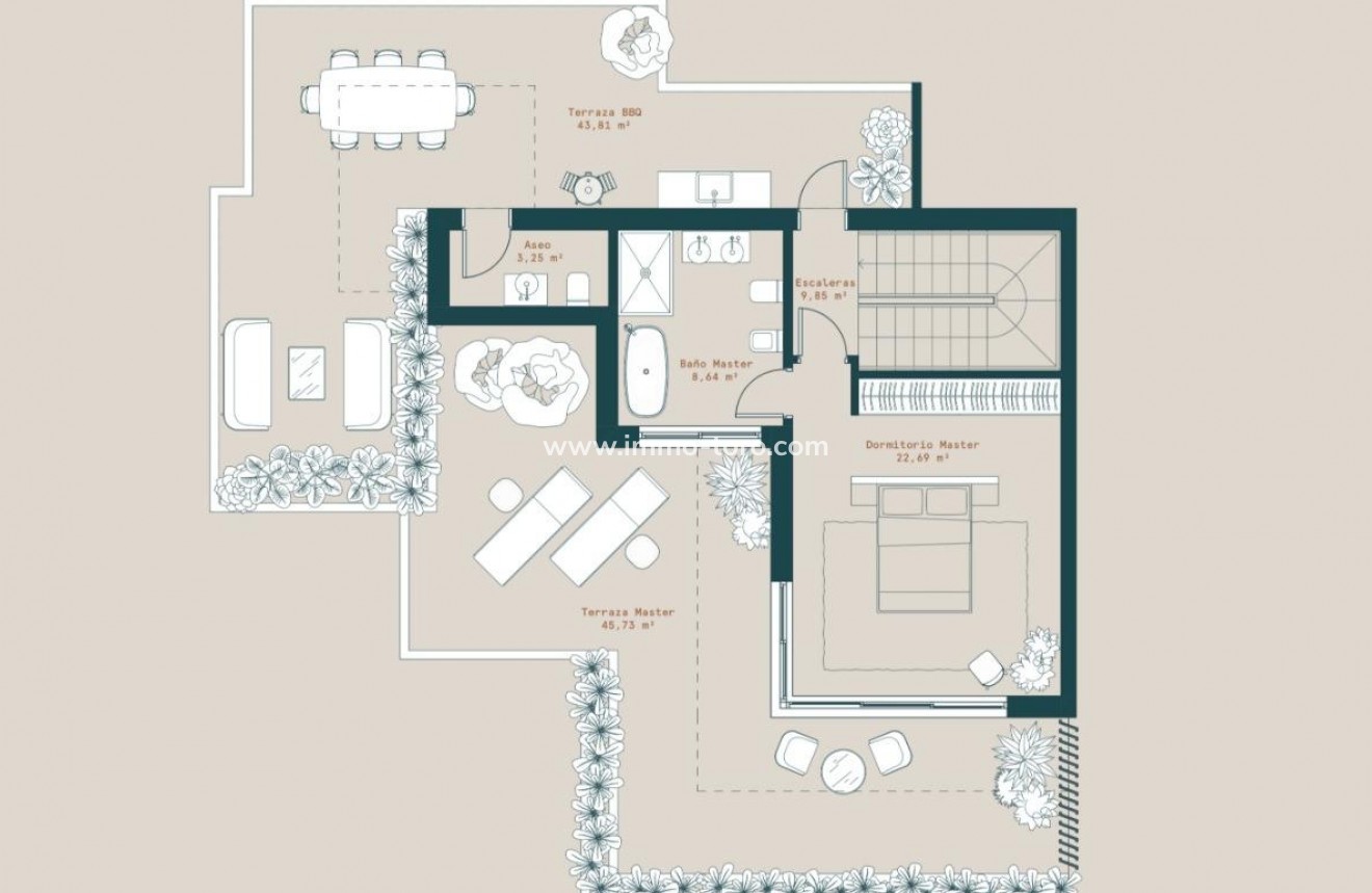 Nieuwbouw - Penthouse - Mijas - La Capellania