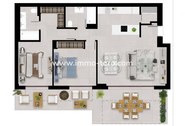 New Build - Apartment - Istán - Urbaniz. Cerros del Lago